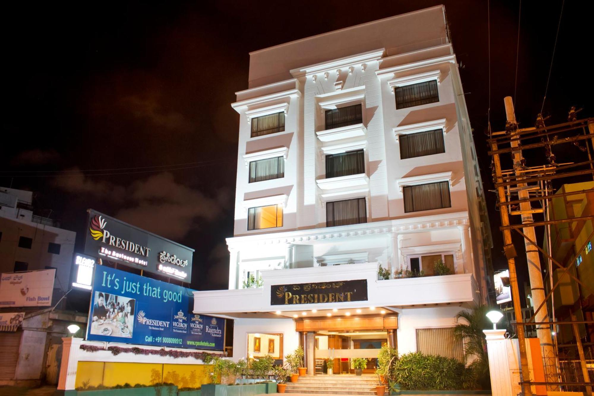 President Hotel Mysore Exterior photo